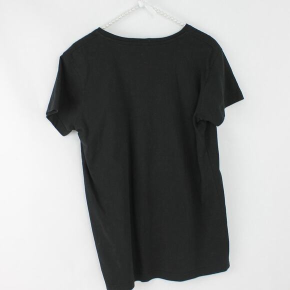 Salem MA T-Shirt Embroidered Gold Moon & Black Crow Size Medium - Picture 4 of 5